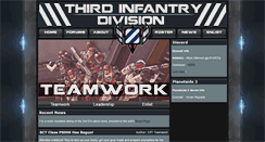 Desktop Screenshot of 3rd-infantry-division.org